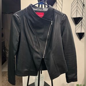 Guess faux leather jacket.